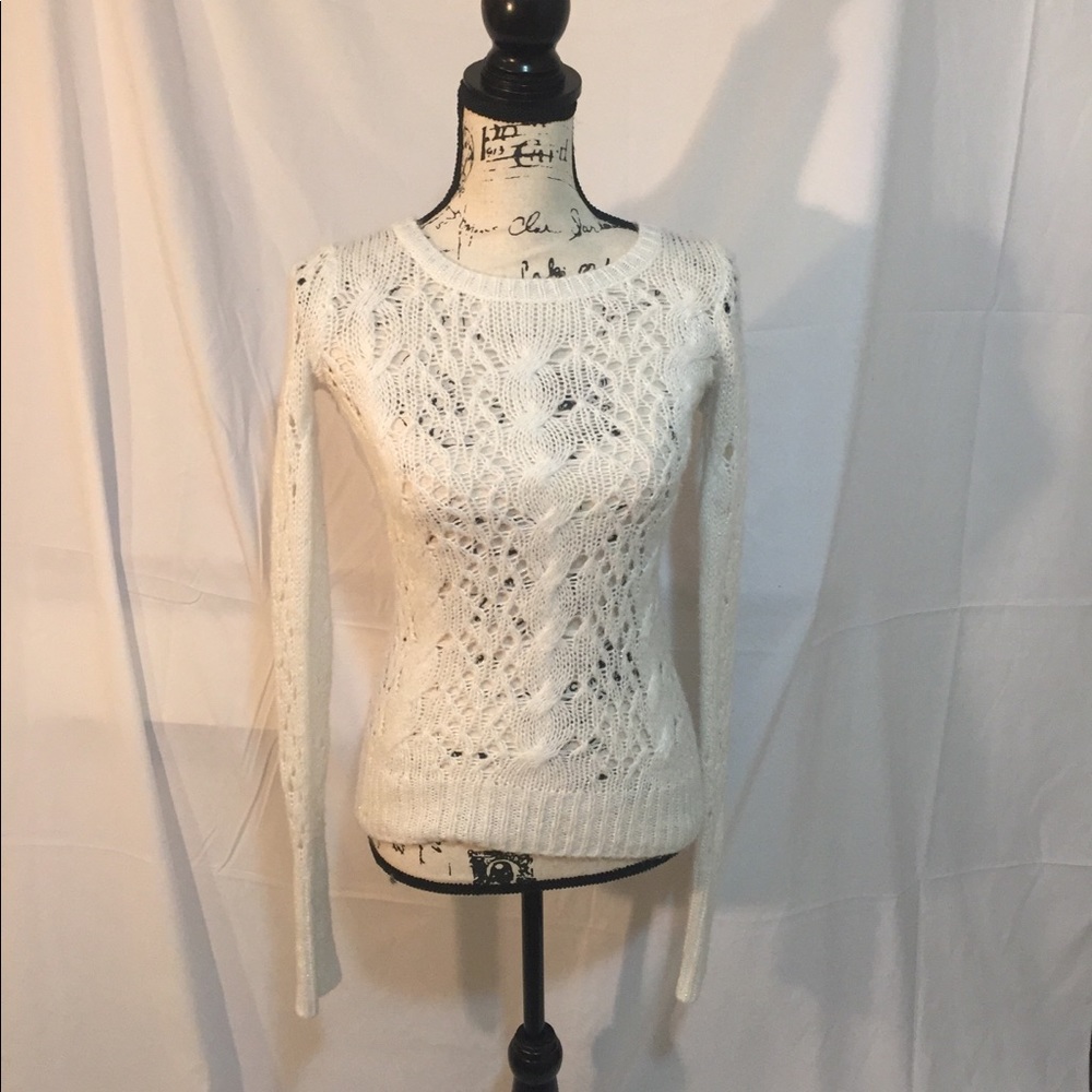 Long sleeve sweater with thumb holes size xs